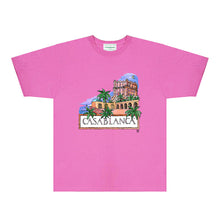 Casablanca T Shirts Street High-quality pure cotton