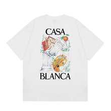 Casablanca T SHIRTS High-quality pure cotton streetwear