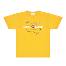 Casablanca T Shirts Street High-quality pure cotton