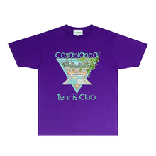 Casablanca T Shirts Street High-quality pure cotton
