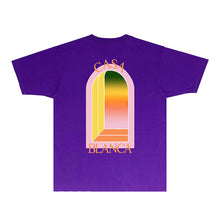 Casablanca T Shirts Street High-quality pure cotton
