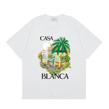 Casablanca T SHIRTS High-quality pure cotton streetwear