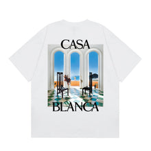 Casablanca T SHIRTS High-quality pure cotton streetwear