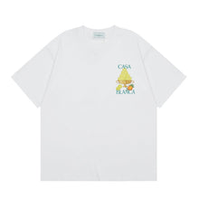 Casablanca T SHIRTS High-quality pure cotton streetwear