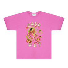 Casablanca T Shirts Street High-quality pure cotton