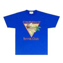 Casablanca T Shirts Street High-quality pure cotton