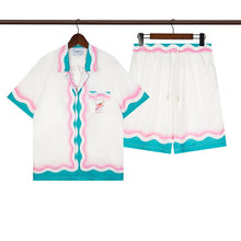 Casablanca Beach Shirt & Shorts Set Casual Summer Vacation/Travel Wear (Sold Separately)