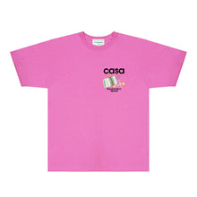 Casablanca T Shirts Street High-quality pure cotton