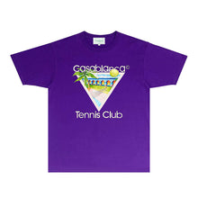 Casablanca T Shirts Street High-quality pure cotton
