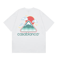 Casablanca T SHIRTS High-quality pure cotton streetwear