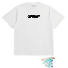 OFF WHITE T SHITRS High-quality 100% pure cotton streetwear