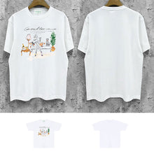 Casablanca T Shirts Street High-quality pure cotton