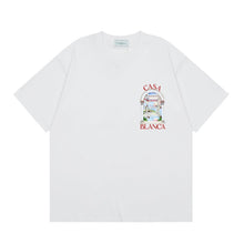 Casablanca T SHIRTS High-quality pure cotton streetwear