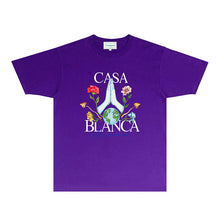 Casablanca T Shirts Street High-quality pure cotton