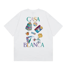Casablanca T SHIRTS High-quality pure cotton streetwear
