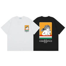 Casablanca T SHIRTS High-quality pure cotton streetwear