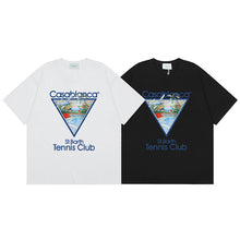 Casablanca T SHIRTS High-quality pure cotton streetwear