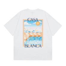 Casablanca T SHIRTS High-quality pure cotton streetwear