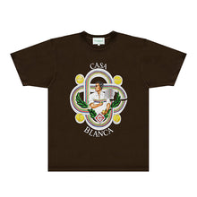 Casablanca T Shirts Street High-quality pure cotton