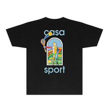 Casablanca T Shirts Street High-quality pure cotton