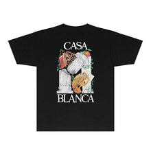 Casablanca T Shirts Street High-quality pure cotton
