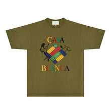 Casablanca T Shirts Street High-quality pure cotton