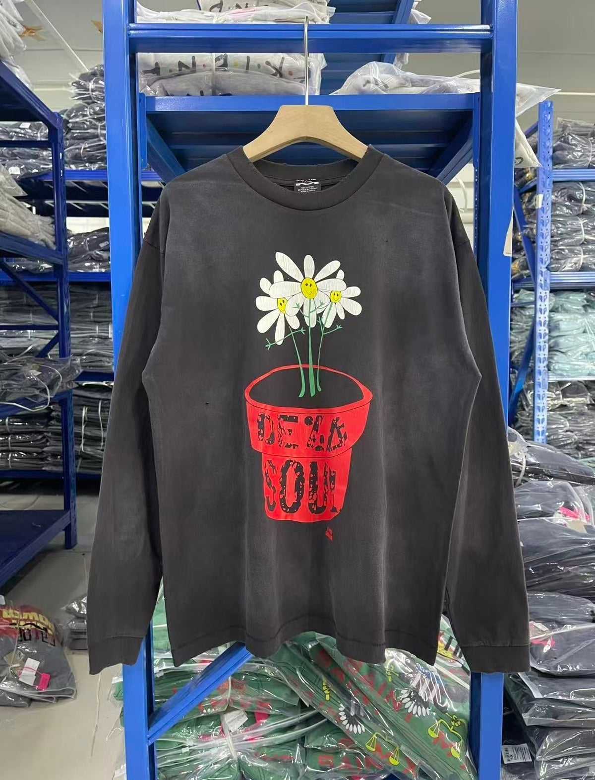 Saint Michael long sleeve shirts Premium-quality pure cotton streetwear for autumn