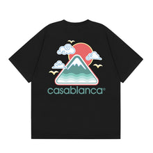Casablanca T SHIRTS High-quality pure cotton streetwear