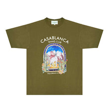 Casablanca T Shirts Street High-quality pure cotton