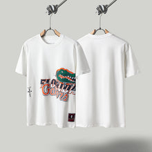 Travis Scott T Shirts x Mitchell x Ness Florida Gators Hand-Drawn Short Sleeve