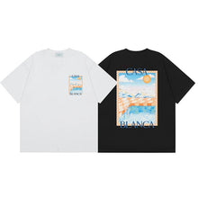 Casablanca T SHIRTS High-quality pure cotton streetwear