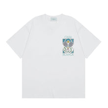 Casablanca T SHIRTS High-quality pure cotton streetwear