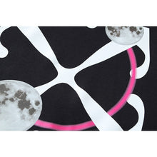 OW Saturn pattern arrow pullover hooded sweater