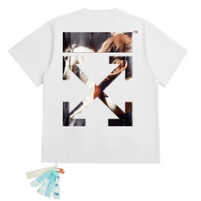 OFF WHITE T SHITRS High-quality 100% pure cotton streetwear