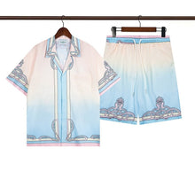Casablanca Beach Shirt & Shorts Set Casual Summer Vacation/Travel Wear (Sold Separately)