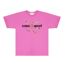Casablanca T Shirts Street High-quality pure cotton