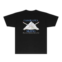Casablanca T Shirts Street High-quality pure cotton