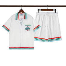 Casablanca Beach Shirt & Shorts Set Casual Summer Vacation/Travel Wear (Sold Separately)