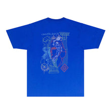 Casablanca T Shirts Street High-quality pure cotton