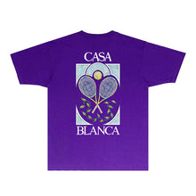 Casablanca T Shirts Street High-quality pure cotton