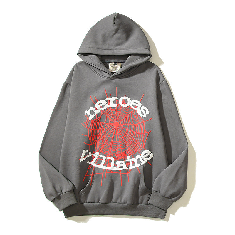 Sp5der Hoodie Spider Web Fleece-lined