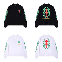 Chrome Heart T Shirts Rose Cross Vine Sword Long Sleeve