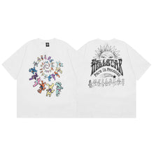 HS T Shirt Creative Sun Print