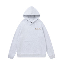 Amiri Hoodie AMI Lace Embroidery Letter Pattern Hooded Sweater for Men and Women