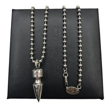Chrome Hearts Necklace Vintage Diamond Cross Bullet Necklace Men's and Women's Hair