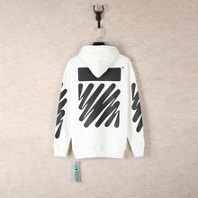 OW Wave Arrow Printed Hooded Sweater