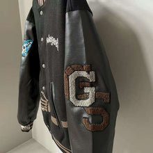 Godspeed Jacket Baseball Jersey Jacket Embroidered Loose Stand Up Collar