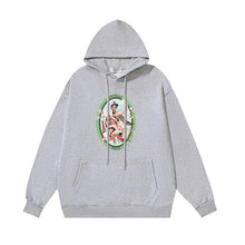 OW Baby Angel Pattern Pullover Hooded Sweater