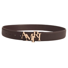 Amiri Belt Cross-border Popular Men's Belt Smooth  Neutral belt casual with jeans shipped with boxBuckle Letter Belt Youth Plaid Belt Trendy Casual Belt