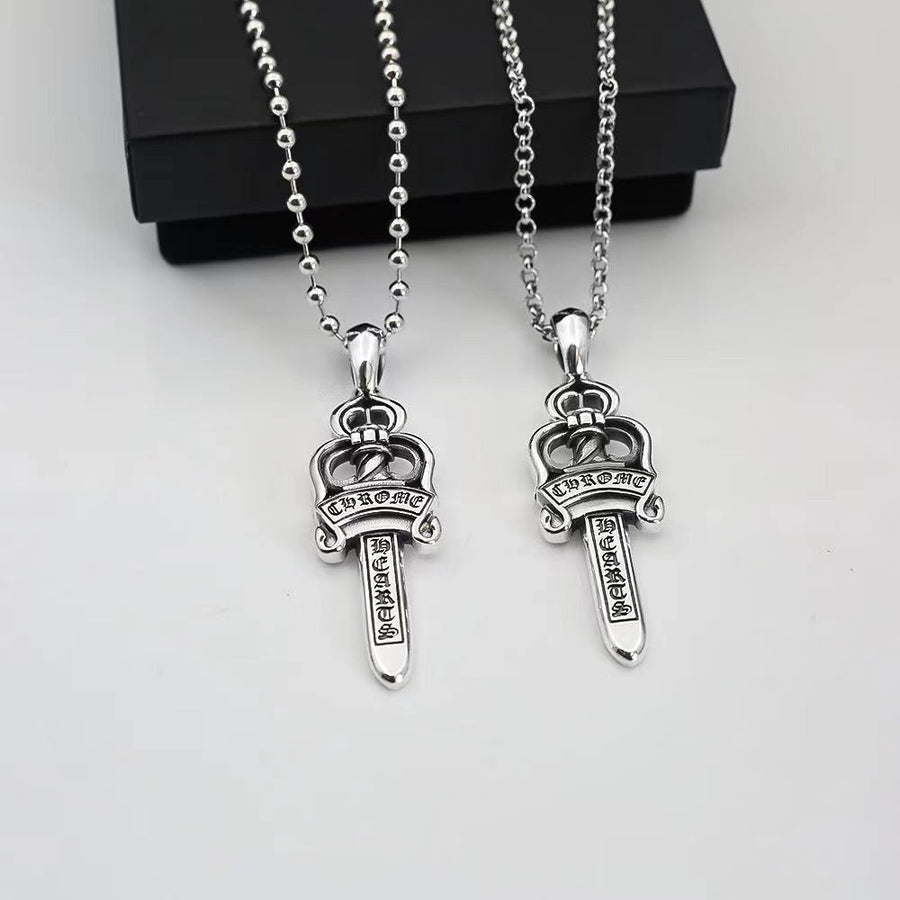 Chrome Hearts Necklace Cross Necklace Vintage Men's and Women's